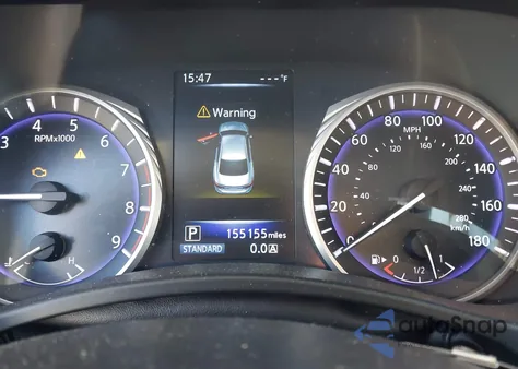 2017 Infiniti Q50 3.0T Premium z USA, uszkodzony, nr VIN JN1EV7AP4HM738662